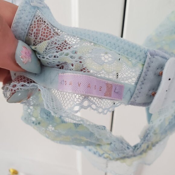 Savage x Fenty Blue Bra - Picture 3 of 5